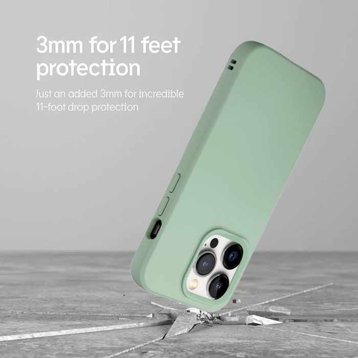 Etui iPhone 13 Pro, RhinoShield Solid Suit, MagSafe, wojskowe, zielone