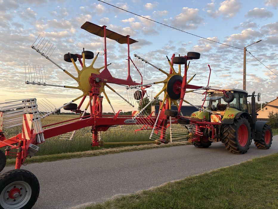 Zgrabiarka dwukaruzelowa Pottinger 851 multifast