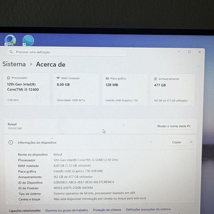 Pc le novo com windows 11 pro