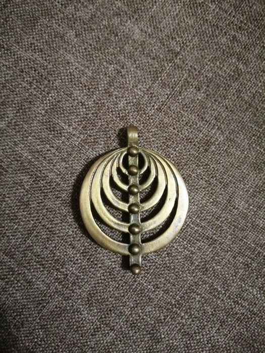 Магический кулон Матрица подвеска из латуни
