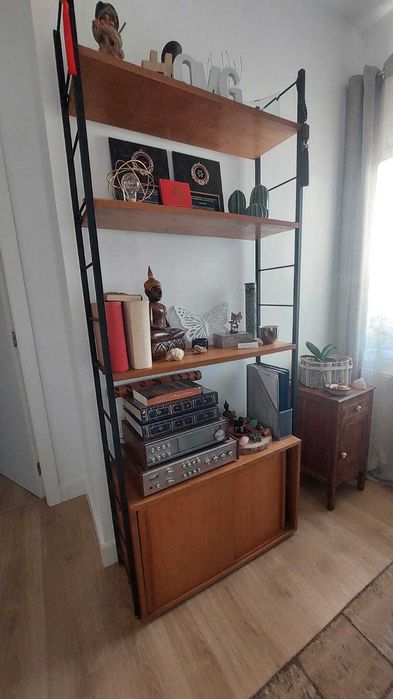 Estante modular vinatge estilo industrial