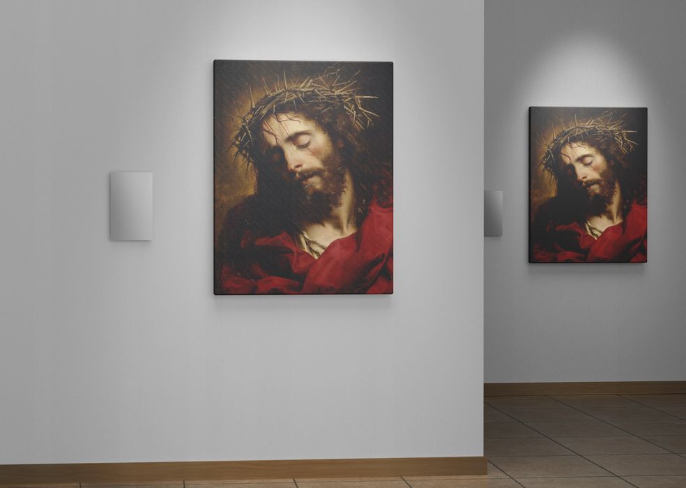 Obraz na płótnie Jezus Chrystus 75x100