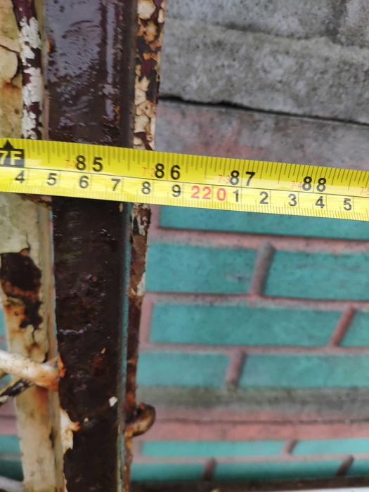 sprzedam kraty stalowe używane