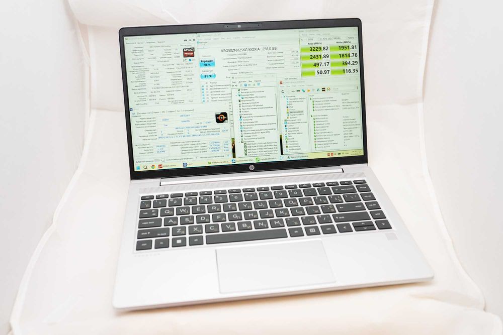 14" HP ProBook 455 G10 Ryzen 7530u - 32GB - 256-512