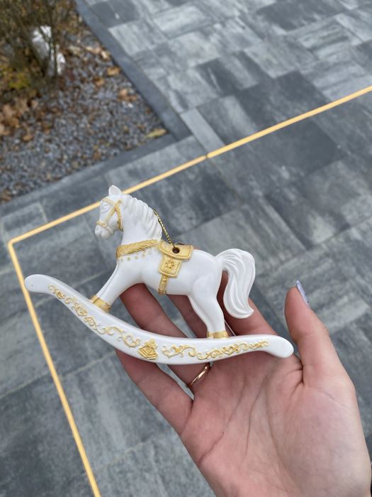 Ялинкова іграшка/прикраса коник