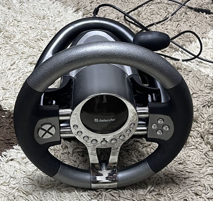 Ігровий руль Defender Forsage GTR