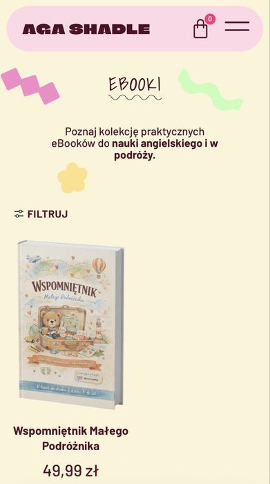 Strona internetowa jak Showit  - ale bez miesięcznego abonamentu