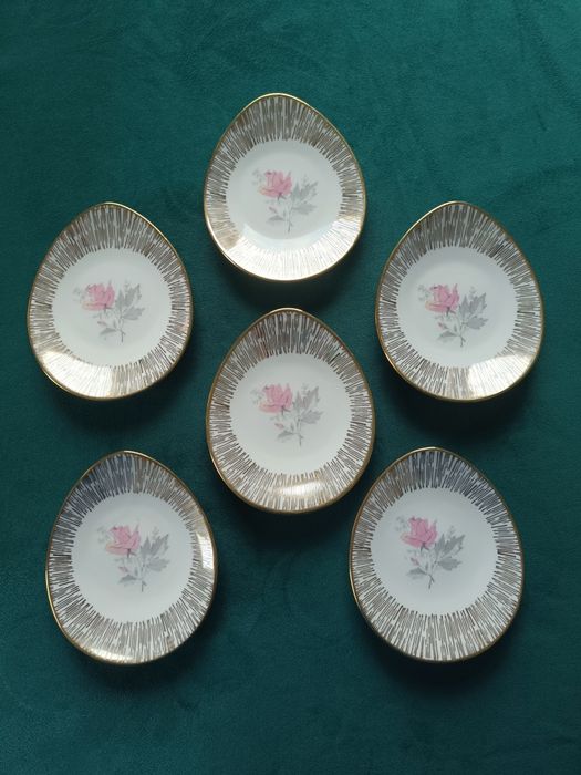 Piękne konfiturowki Bavaria Elfenbein Porzellan vintage