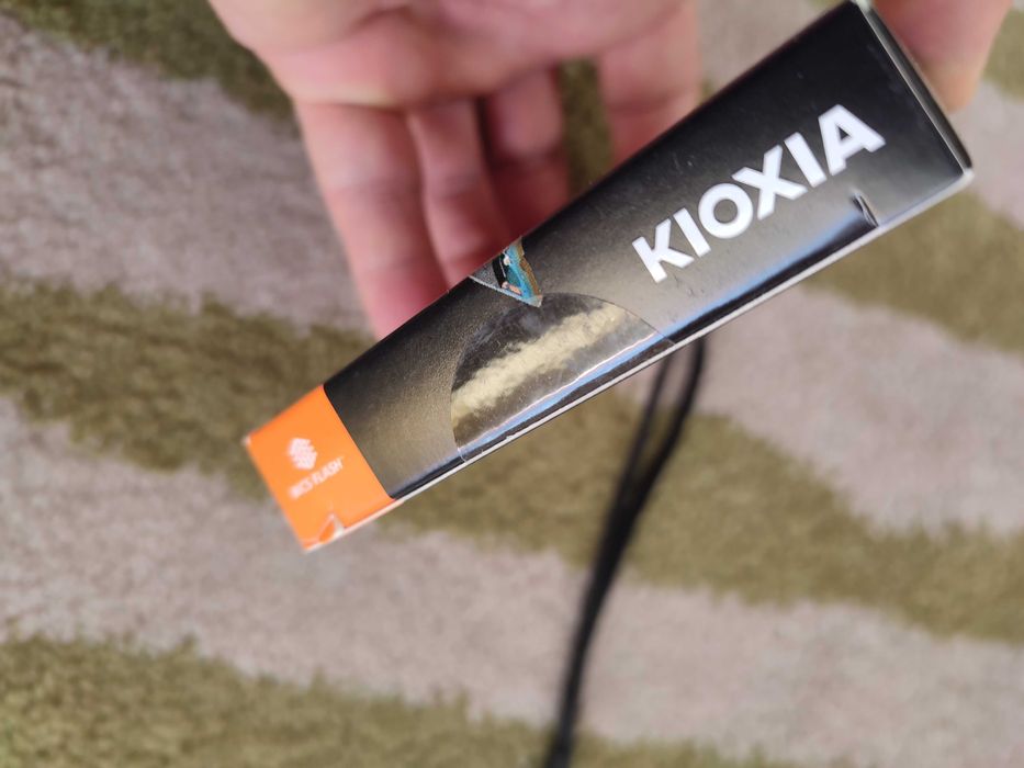 Dysk SSD 1TB Kioxia Exceria G2. NVMe PCIe. + smycz na klucze, itp