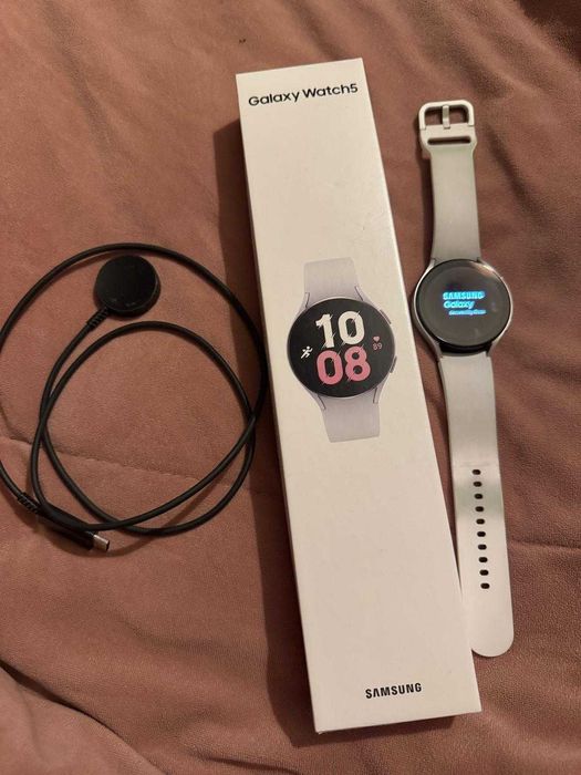 Smartwatch Galaxy Watch 5 44mm (Silver) - SAMSUNG