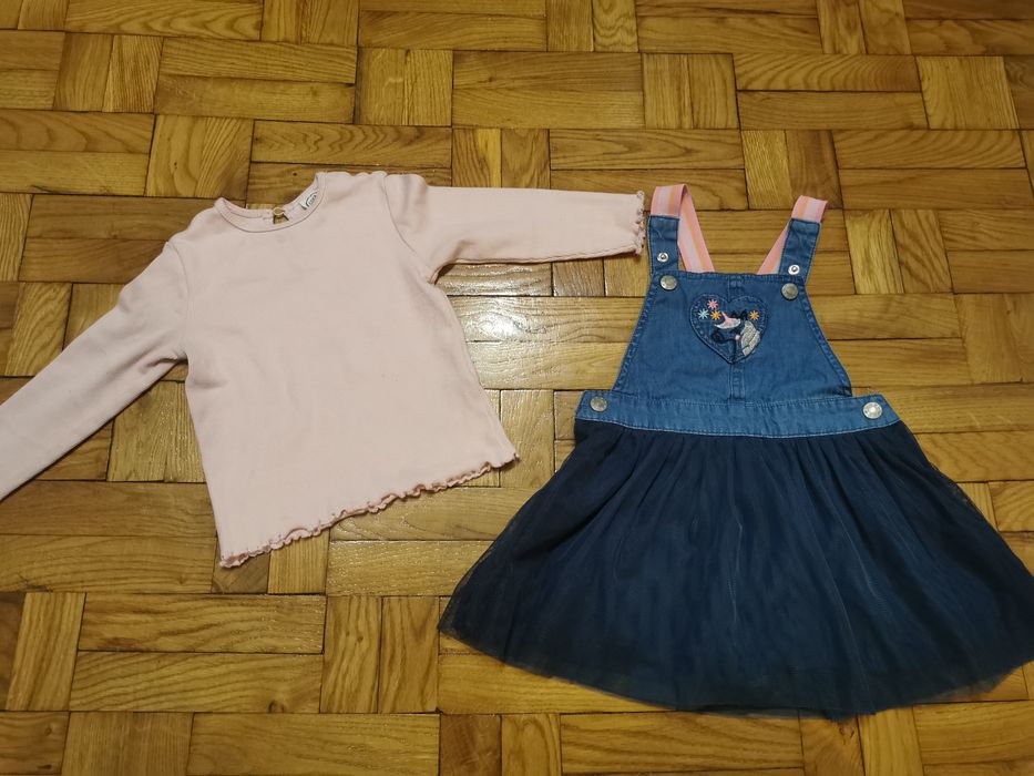 Zestaw sukienka +bluzeczka