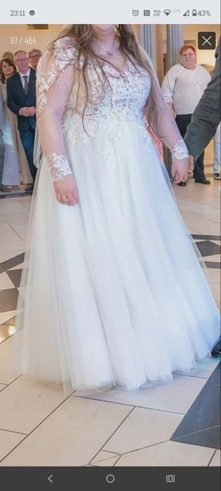 Suknia ślubna księżniczka