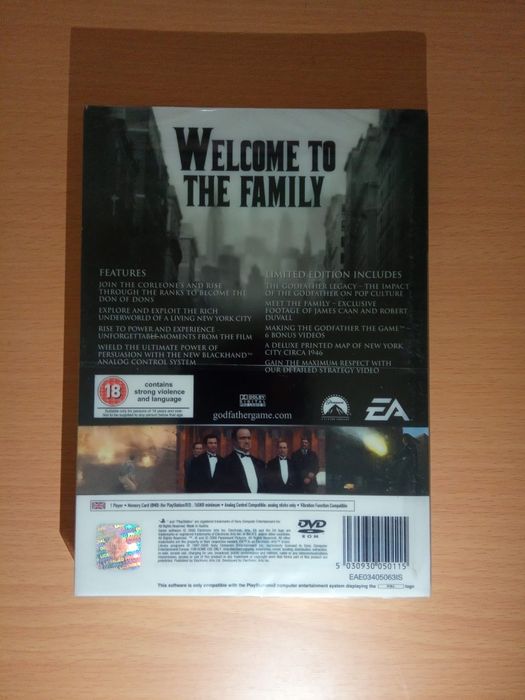 The Godfather Limited Edition PS2 - Selado de Fabrica