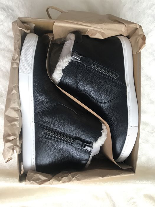 Зимові шкіряні черевики, снікерси. Kenneth Cole