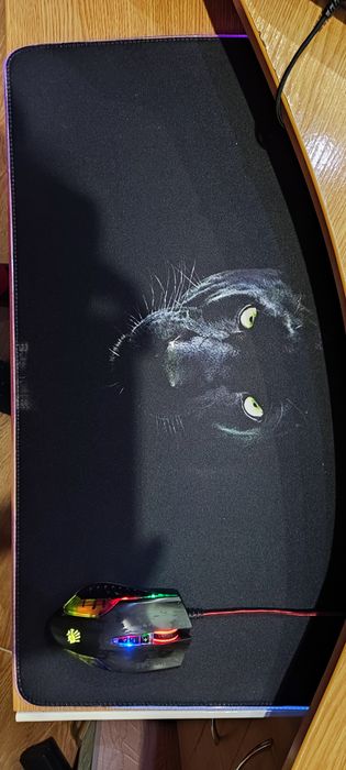 RGB компьютерный коврик