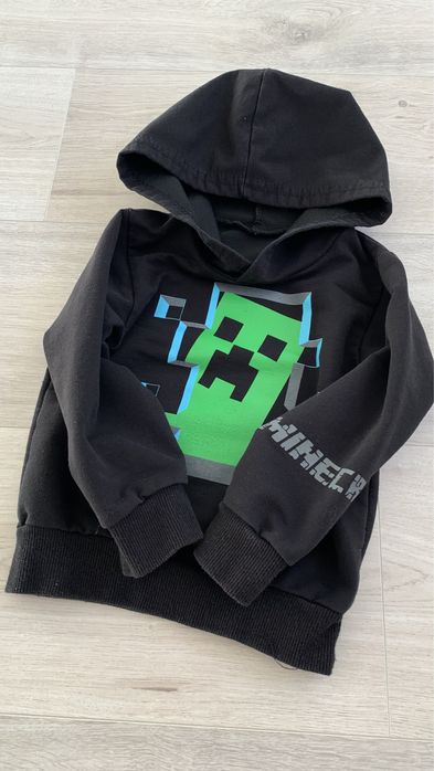 Худі minecraft, реглан майнкрафт