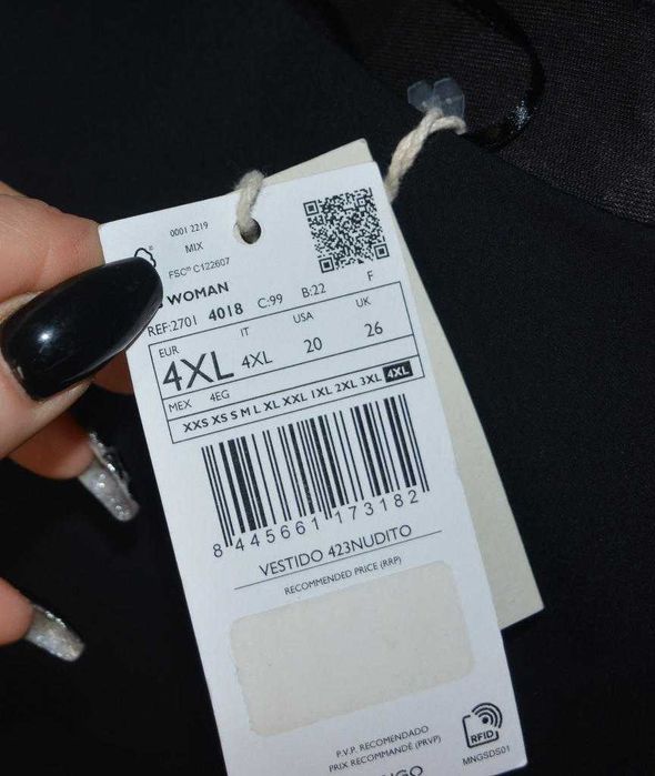 Elegancka sukienka Mango 4XL