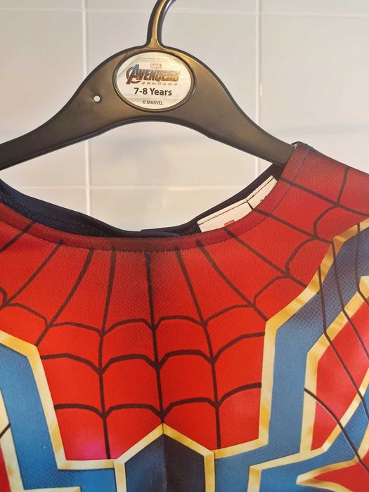 Fato Homem-Aranha Infantil Avengers – Carnaval e Halloween