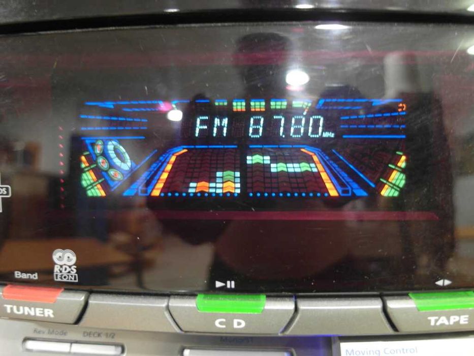 Aparelhagem CD + Cassetes Samsung MAX-N75 2x200 W