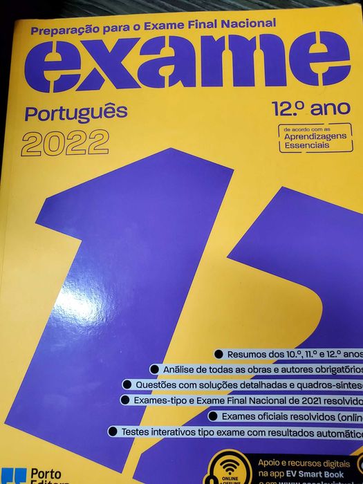 Exame Português 12 ano 2022