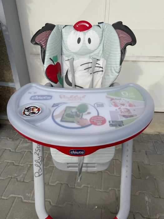 Cadeira De Alimentação Chicco Polly 2 Start - Baby Elephant