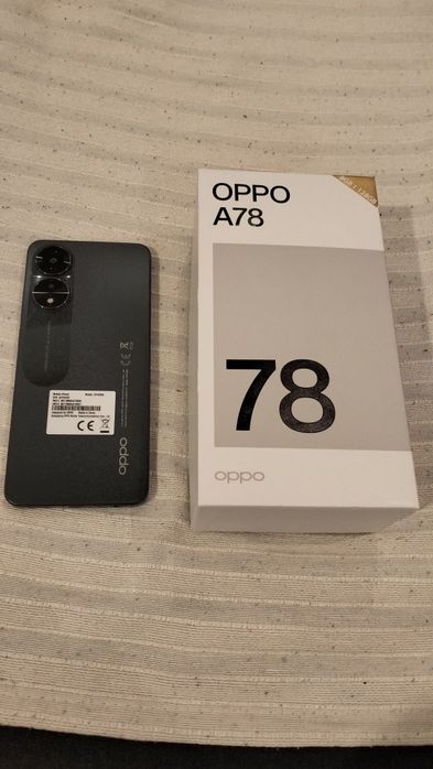 Oppo A78 4G como novo, com caixa original e carregador 67w