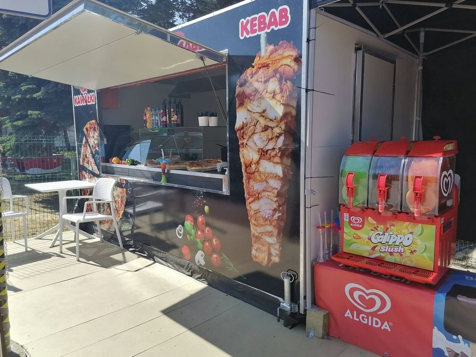 Przyczepa gastronomiczna TA-NO – pizza i kebab