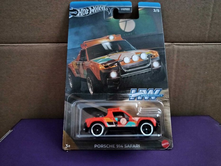 Hot Wheels Speedgraphics Porsche 914 Safari