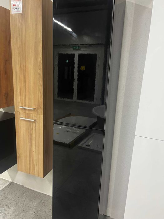 Słupek łazienkowy Elita For all, 40/35/180 czarny