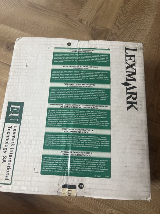 Nowy toner lexmark