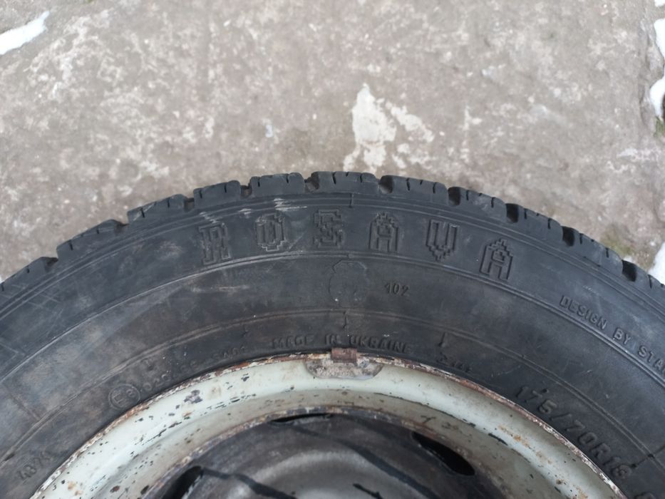 175/70R13 ROSAVA БЦ-20 Пара Колес в Сборе ! На Авто ВАЗ 4×98R13