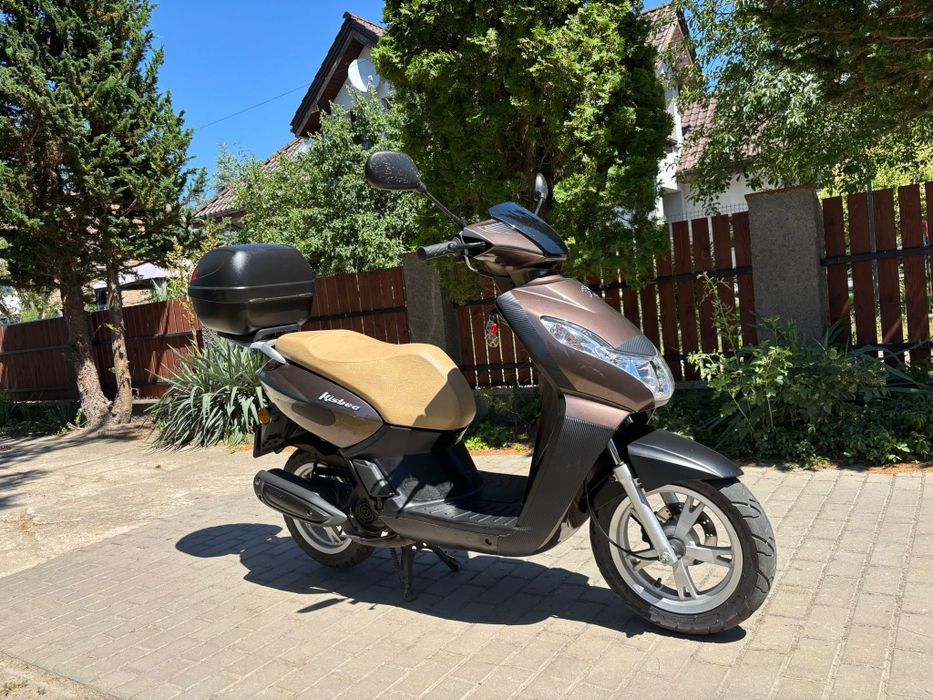 Peugeot Kisbee 50, 2017r, motorower, kufer    NOWA LOKALIZACJA