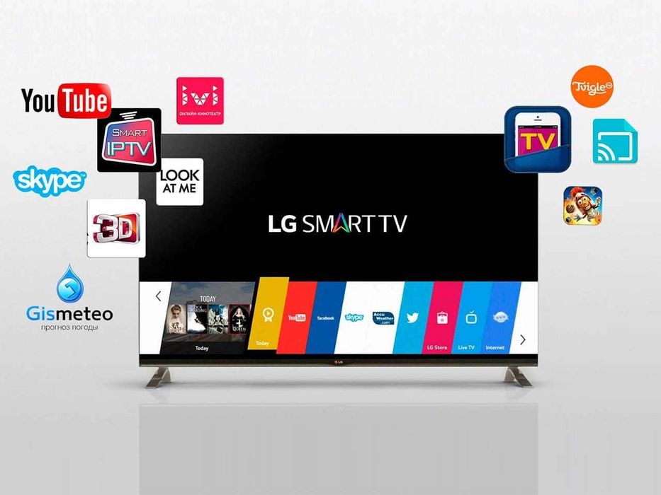 Налаштування ТВ, Samsung, LG, Smart TV. Установка, настройка Смарт ТВ.