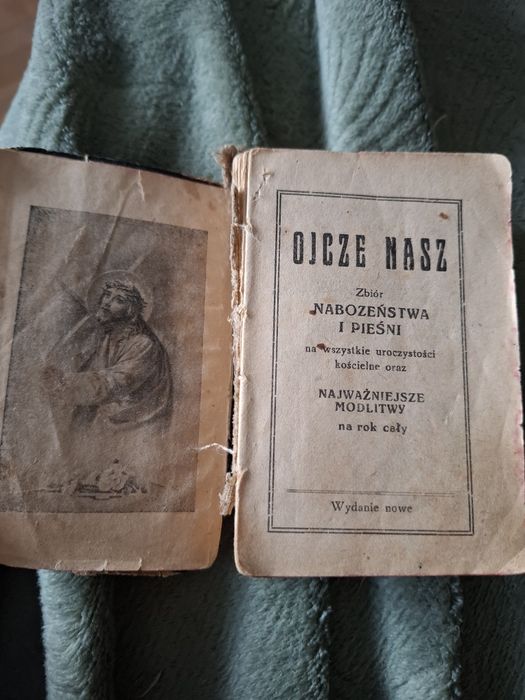 Modlitewnik Ojcze Nasz z roku 1930