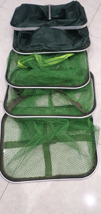 Садок рыболовный квадратный прорезиненный 2/2.5 /3м