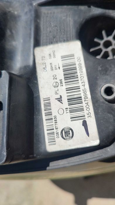 Fiat bravo 2 ii рестайлинг 2007- 2014 фара оригинал