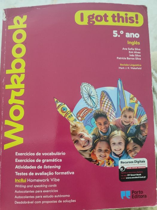 Livro de atividades de inglês Workbook I got this 5o ano