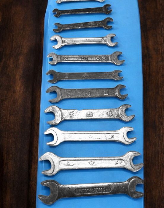 Набор 11 ключей гаечные СССР рожковые Продам все