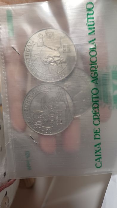 Moedas comemorativas