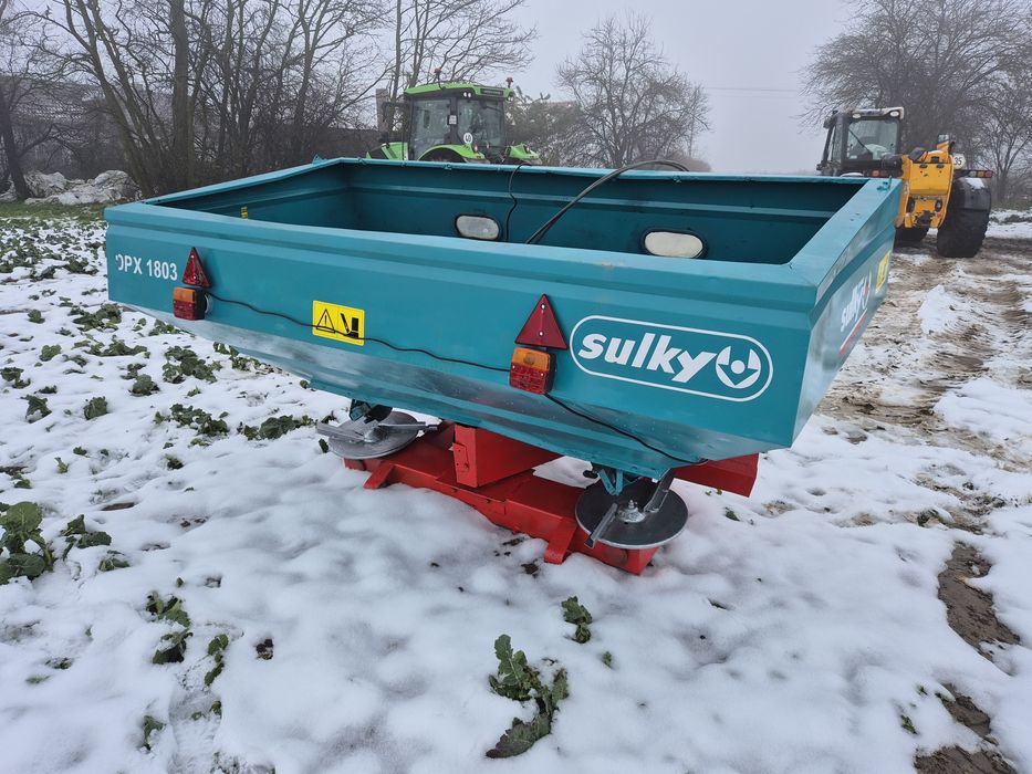 Rozsiewacz Nawozu Sulky DPX 1803!! Bardzo Ładna!! Super stan! Kuhn mds