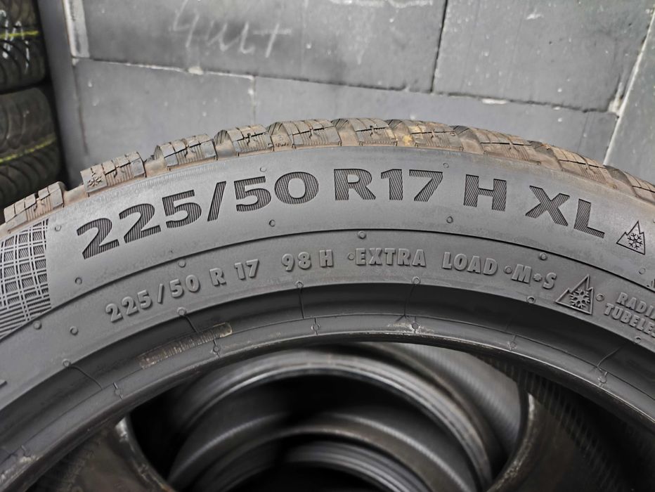 Шини бу 225/50 R17 Continental Winter Contact TS 860 Комплект Зима