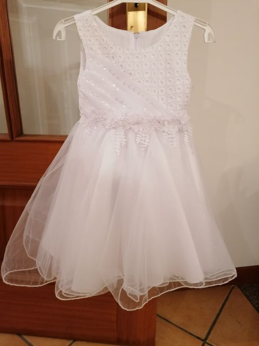 Vestido Branco 3 anos