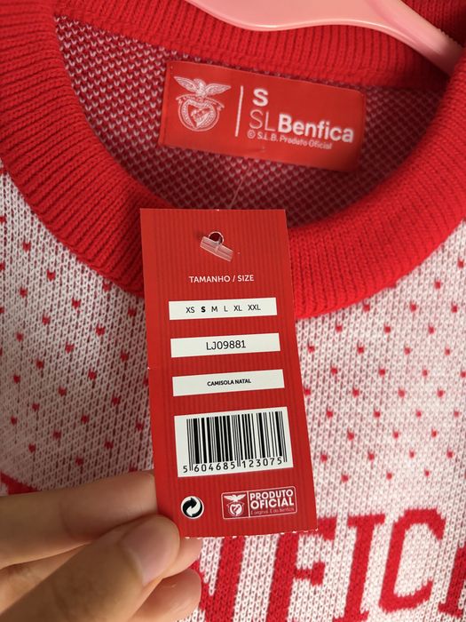 Camisola SLB Benfica natalicia hoodie sweatshirt natal