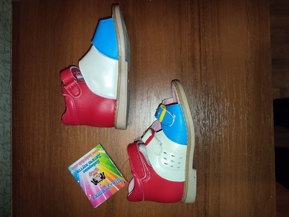 Новые кожаные босоножки Шалунишка Ортопед для девочки и мальчика