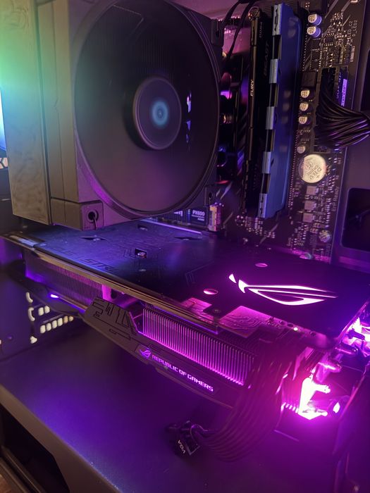 Відеокарта rx 580 8gb rog strix в ІДЕАЛЬНОМУ стані
