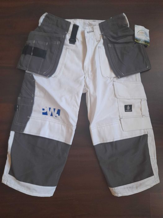 spodnie robocze białe 3/4 mascot cordura rozm ok M