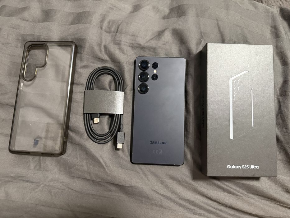 Samsung Galaxy S25 Ultra 5G | PEŁEN ZESTAW + ETUI | Stan idealny | Bateria 100%