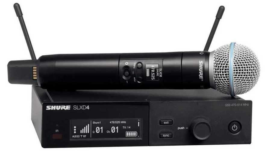 Mikrofon Shure SLXD4/Beta58 system SLXD bezprzewodowy z mikrofonem Beta 58A