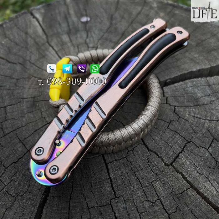 Нож Балисонг/Нож Бабочка/Балисонг/"Counter-Strike butterfly"