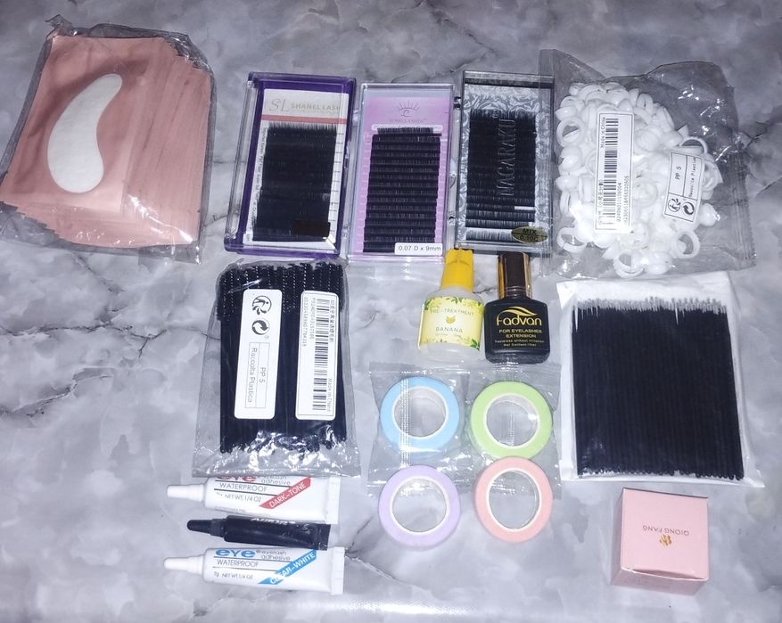 Продаю набор для начинающих мастеров по наращивания ресниц